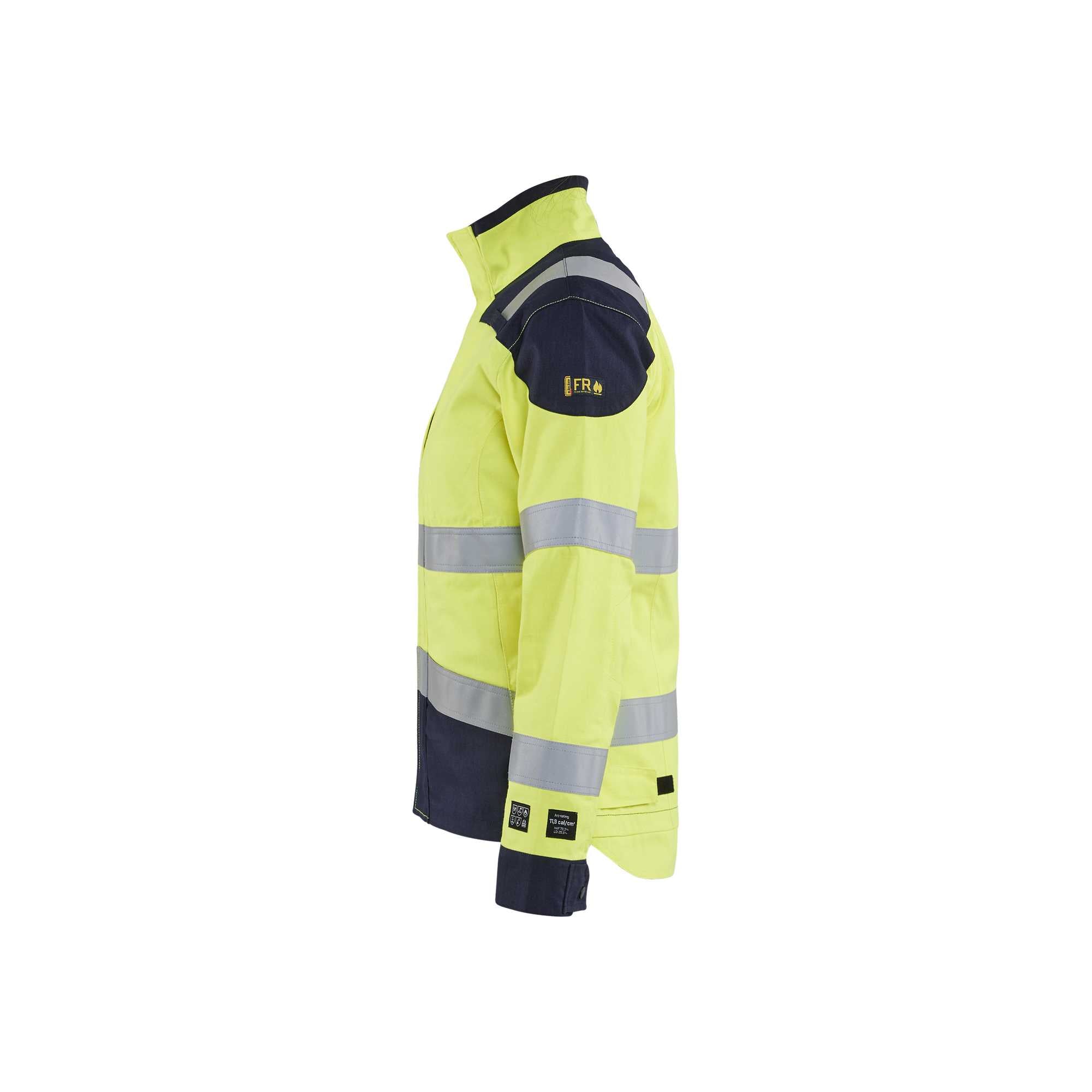 BLAKLADER 49691512 WOMEN'S MULTINORM INHERENT JACKET Hi Vis Reflective Work Jacket WOMEN - Flame Retardant